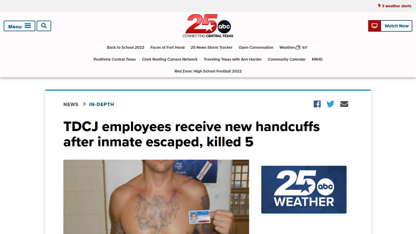 TDCJ employees receive new handcuffs after inmate escaped, killed 5